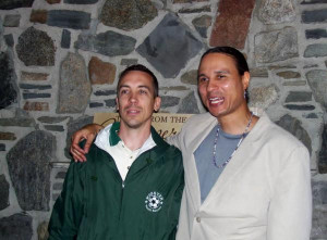 ... Abenaki, with his good friend Larry Spotted Crow Mann (right), Nipmuc