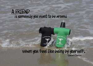 Beach Walk Quote Photograph