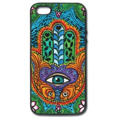 hamsa rubber case for iphone 5