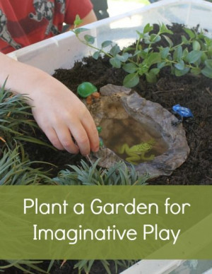... Garden for Imaginative Play - Great for indoor or outdoor play