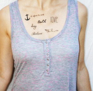 Inspiration Beauty Chest Quote Idea Tattoos For Girl