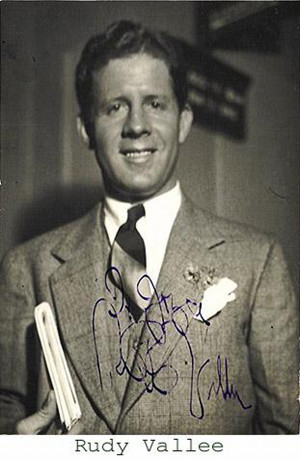 Rudy Vallee