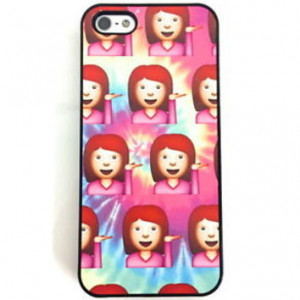 SASSY GIRL EMOJI PASTEL TIE DYE iPhone 6 5 5s 5C 4 4S Phone Cover HARD ...