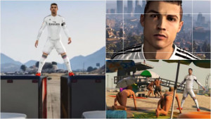 ... Happens When You Put Ronaldo In Grand Theft Auto 5. (It's Ridiculous