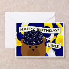 Uncle - Navy Sailor Happy Birthday Greeting Card for