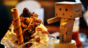 Danbo loves ice cream Wallpaper 1920×1080 1920×1058 Wallpaper