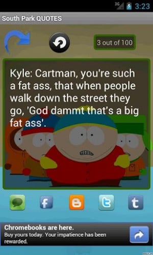 South Park QUOTES Screenshot 1