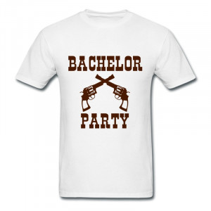 Round Neck Boy T-Shirt bachelor party western Designed Jokes Quotes ...
