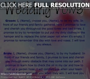 Related posts from Examples Of Wedding Vows