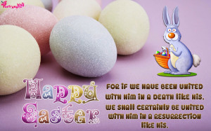 Happy Easter Sunday Wishes Quote Wallpaper