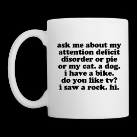 ADHD T-shirts & Attention Deficit Disorder Gifts for Adults & Kids ...