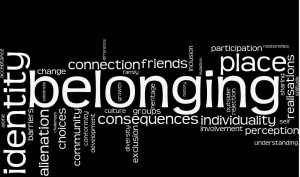worry so much about belonging and an identity that fits in somewhere ...