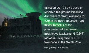 In March 2014, news outlets reported the ground-breaking discovery of ...