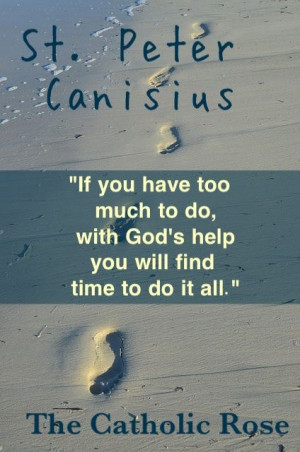 St. Peter Canisius...