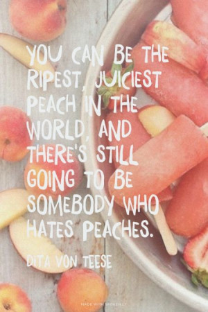 quote peach