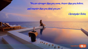 Inspirational Wallpaper Quote by Christopher Robin