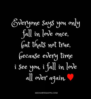 Fall In Love with You All Over Again