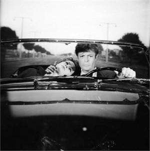 Marcello Mastroianni e Yvonne Furneaux