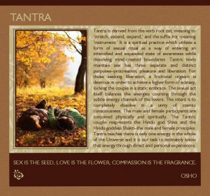 Autumn, Fall, Quotes, Love, Couples, Tantra, Osho