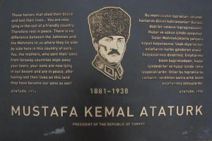 Ataturk's words on the futility of war, in memory of the Battle of ...