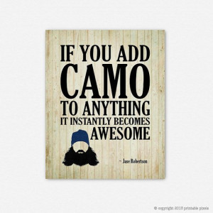 Duck Dynasty Quote Art Print - Jase Robertson - 8 x 10 - Instant ...