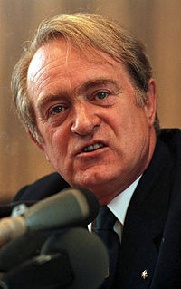Voormalig President van Duitsland Johannes Rau.