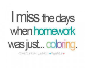 True enough! I hate school.