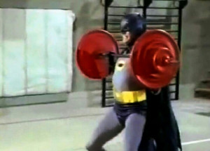 Batman lifts some heavy weightDaniel Mightyman, Batman Lifting ...