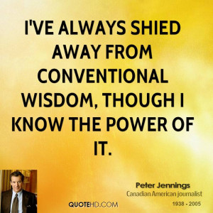 Conventional Wisdom Quotes