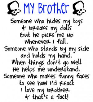 Family Brother Skulls Brothers Quote Quotes Sayings Saying Funny ...