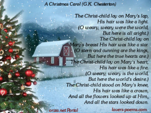 Christmas Carol (G.K. Chesterton)