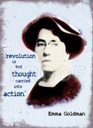 Emma Goldman poster