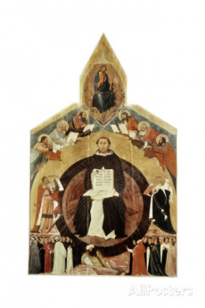 St Thomas Aquinas, Italian Theologian and Philosopher Giclee Print