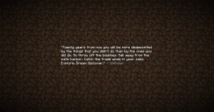 minecraft comments 1ifov2 inspirational minecraft quote posted by