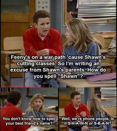 boy meets world quotes more movies tv best friends shawn quote funny ...