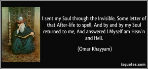 sent my Soul through the Invisible, Some letter of that After-life ...