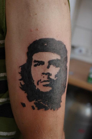 Che Guevara Tattoo Made With Other Tattooed Friends
