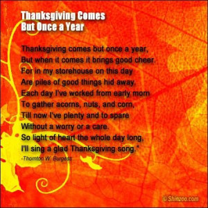 Thanksgiving poems 15