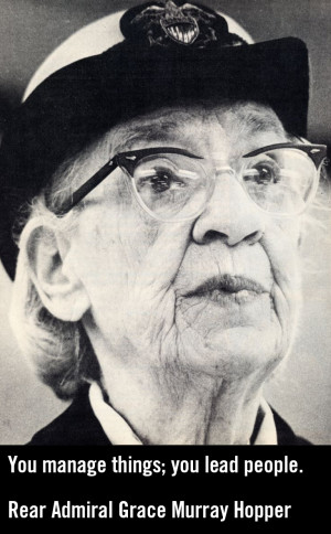 Grace Hopper – The computer system you are using at this very ...