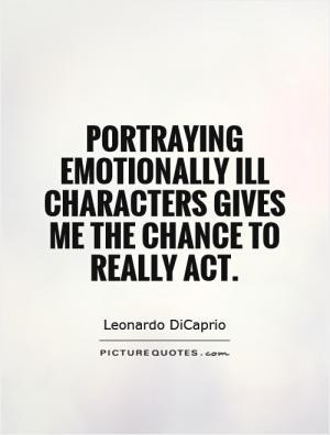 Tragedy Quotes Leonardo DiCaprio Quotes
