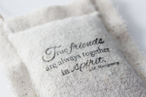 Long Distance Going Away Gift, True Friends Anne of Green Gables Quote ...