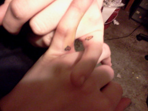 Mother and Daughter Matching Tattoos