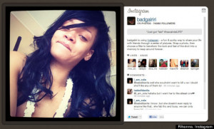 Rihanna Shows She Got 'Laid' In New Instagram Photo (PHOTO)