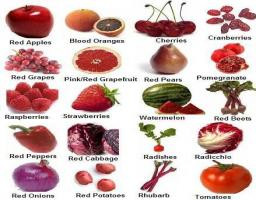 RED FRUITS AND VEGETABLES