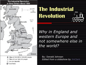 Population during the Industrial Revolution