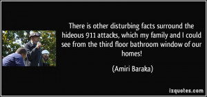 There is other disturbing facts surround the hideous 911 attacks ...