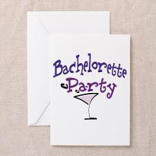 Bachelorette Party Greeting Card for