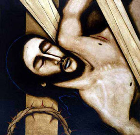 Jesus Down from the Cross - painting by Michael O'Brien