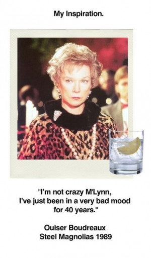 not crazy m lynn i ve just been in a very bad mood for 40 years ...