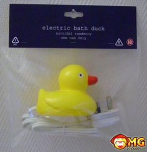 Funny Floating Duck Bath Toy For